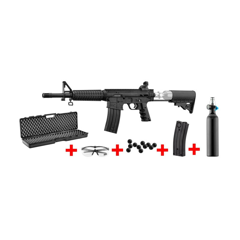 Pack Semi-Auto à Air Concorde Defender AR15 - Cal .68