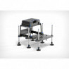 Panier siège Garbolino Compétition - 2 pieds fixe D25 - 4 pieds Pinlock D25