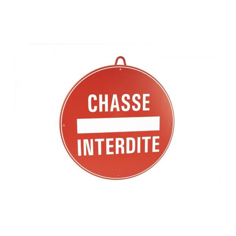 Panneau de signalisation Januel Chasse interdite