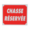 Panneau de signalisation Januel Chasse réservée