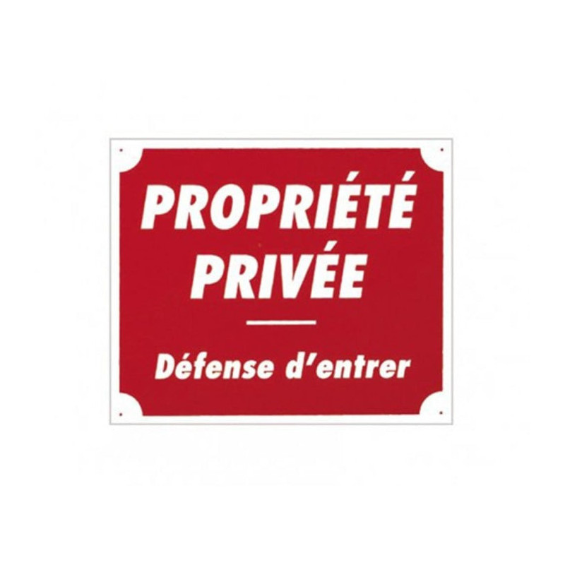 Panneau Plastique Stepland Propriété Privé