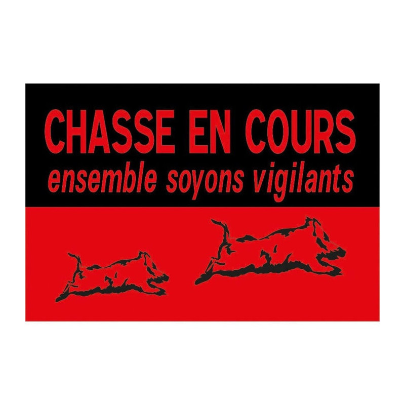 Panneau Stepland Chasse en cours