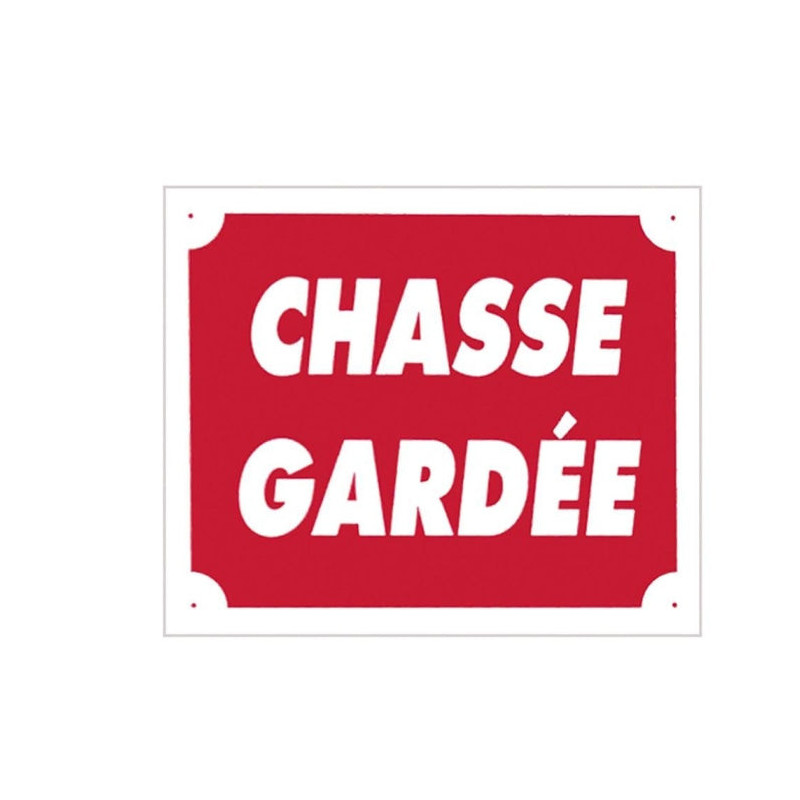 Panneaux Akilux Europarm " Chasse gardée " 30 x 25 cm
