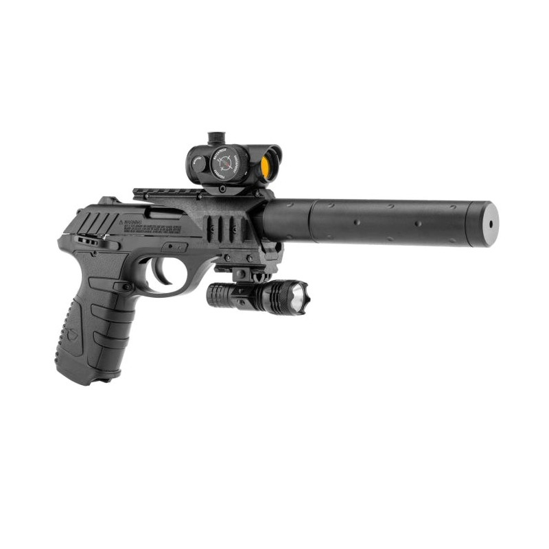 Pistolet à plomb CO2 Gamo P25 Tactical - Cal. 4.5