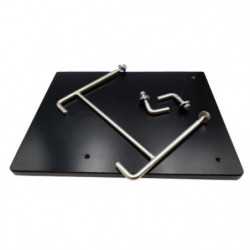 Plaque plastique support...