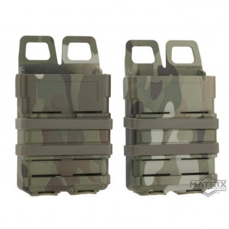 Porte chargeur rigide Matrix - Fast Hard Shell Holster - Configuration x2 chargeurs de fus