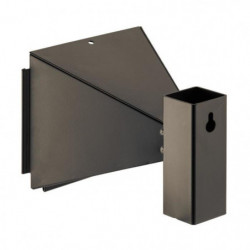 Porte cible conique BO Manufacture acier - 14 x 14 cm