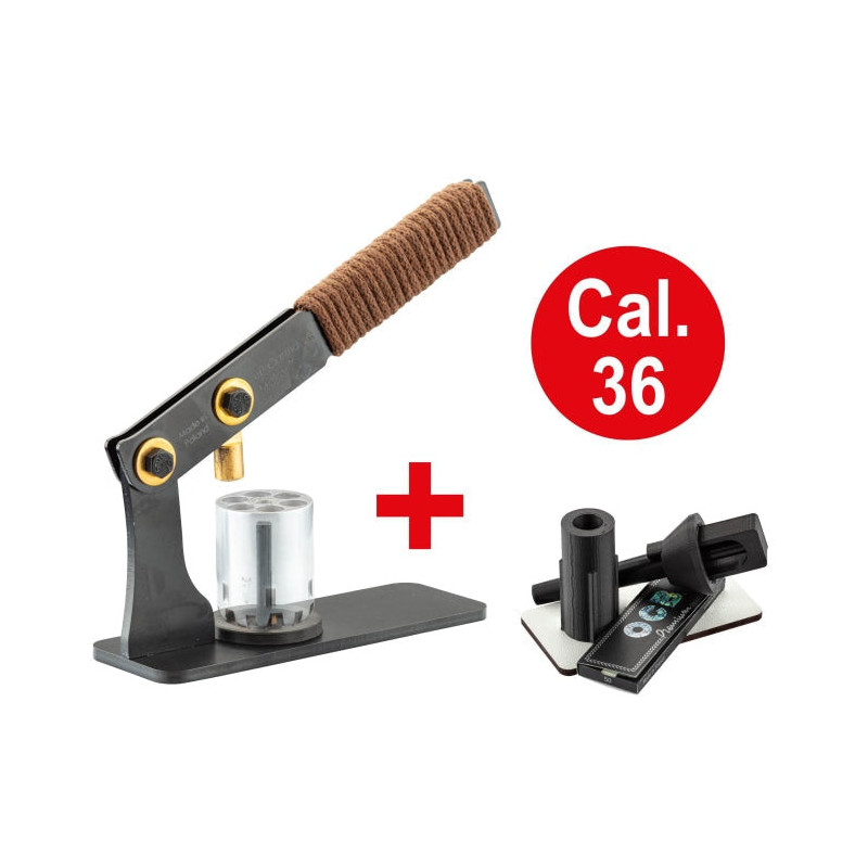 Presse de rechargement BP Maker pour revolver poudre noire Kit cartouches papiers
