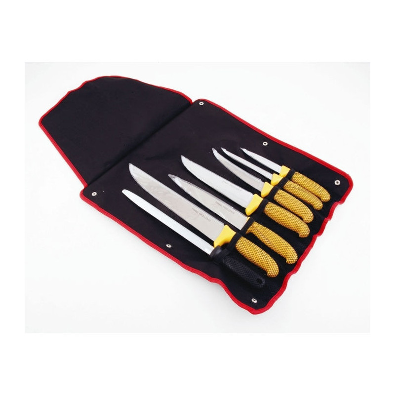 Sac de 7 Pièces Couteaux Boucher Predel Excellence Convertible en Tablier