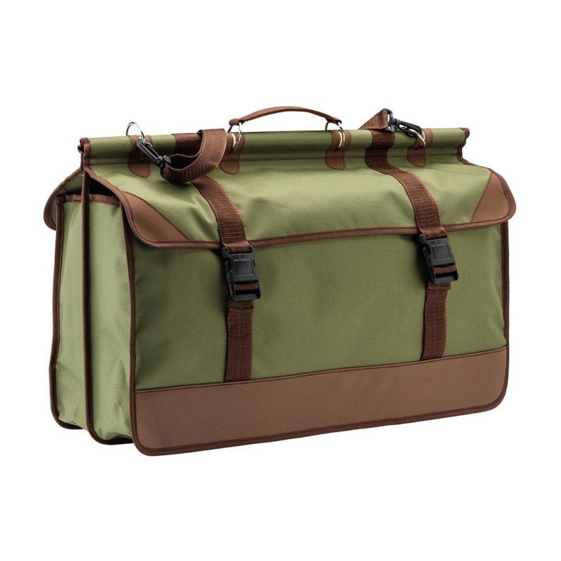 Sac de battue Country vert/marron en toile