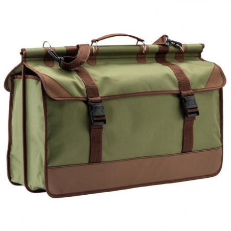 Sac de battue Country vert/marron en toile