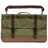 Sac de battue Country vert/marron en toile