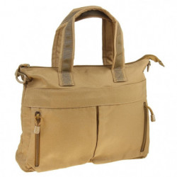 Sacoche d'ordinateur tactique beige Tacticalops