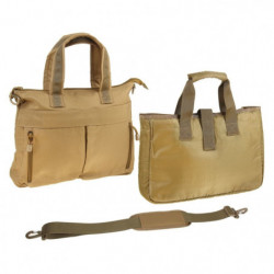 Sacoche d'ordinateur tactique beige Tacticalops
