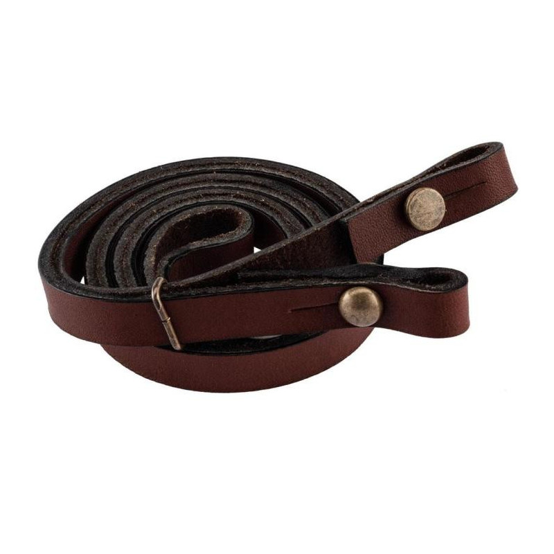 Sautoir en croute de cuir Europarm pour corne - 116 cm