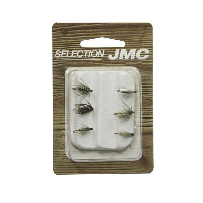 Sélection mouches MDC Noyées - Par 6