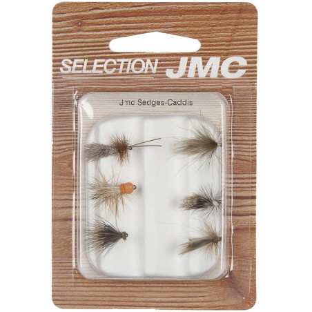 Sélection mouches MDC Sedges - Par 6