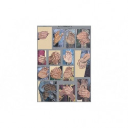 Série de 6 planches d'overlaie Gravolux