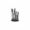 Set de 7 Couteaux Boker Cuisine Damas avec 1 Bloc