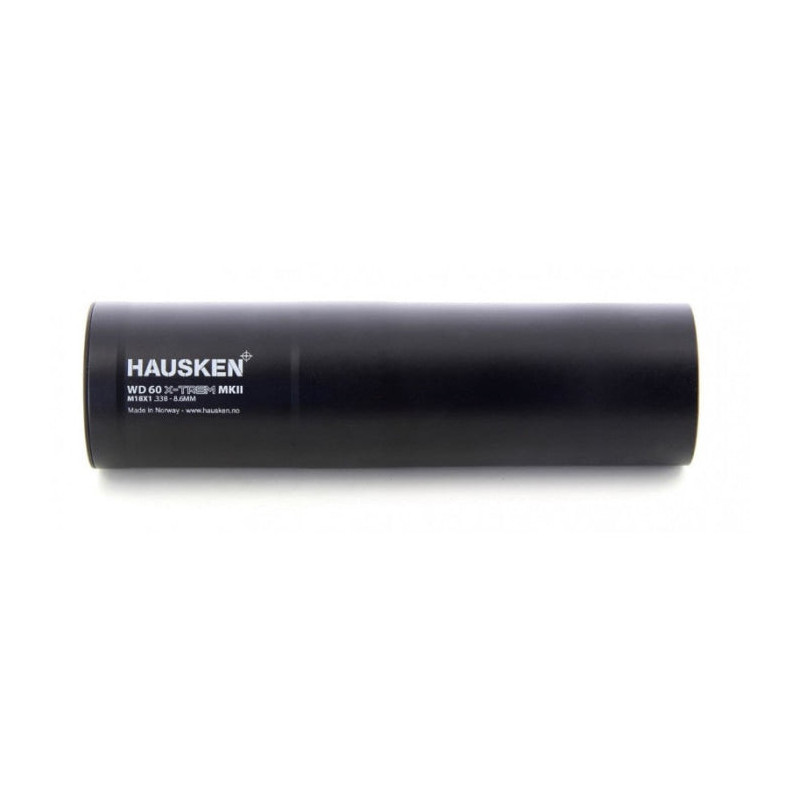 Silencieux Hausken Whisper XTRM pour 8.6 mm - Cal. 338