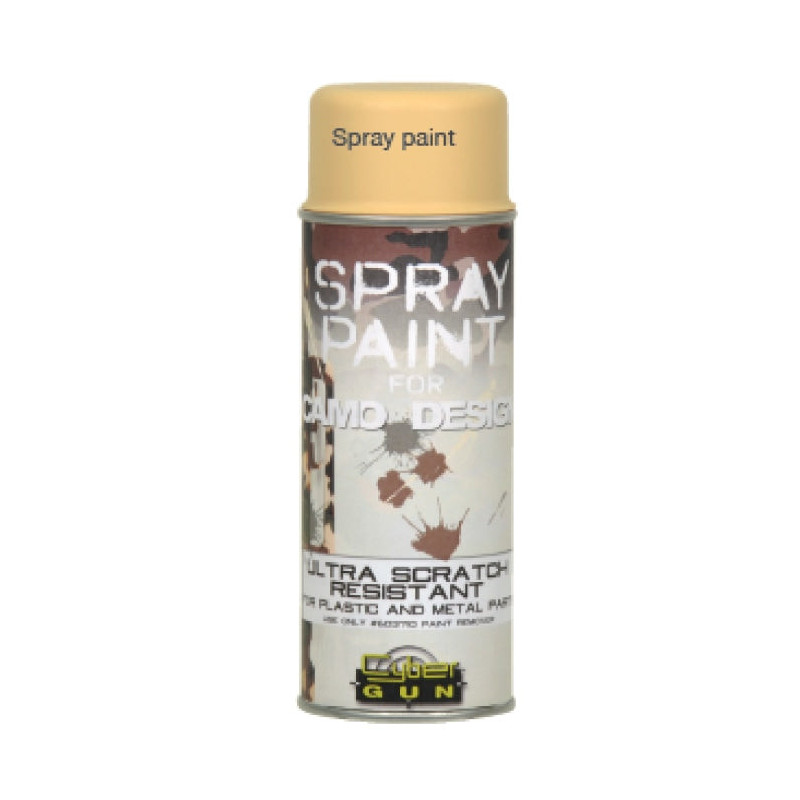 Spray peinture Swiss Arms pour repliques en metal et plastique - 400ml - Kaki foncé