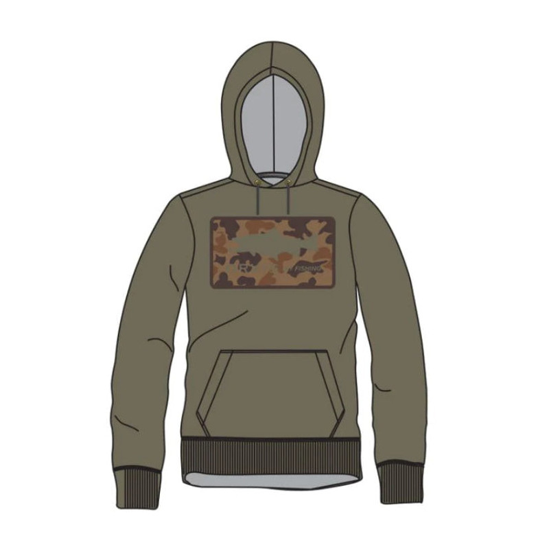Sweat à capuche Orvis 1971 Trout