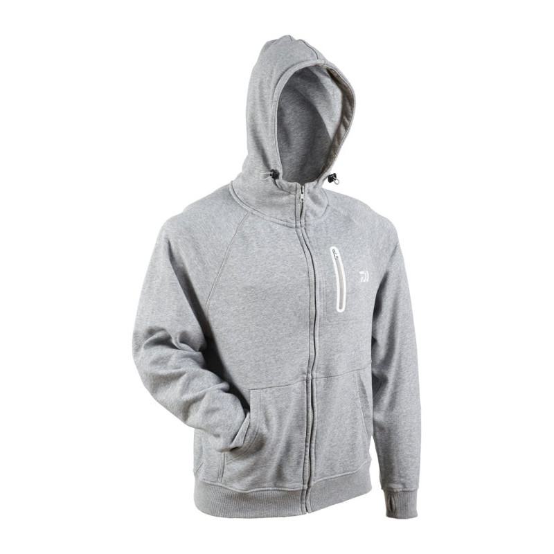 Sweat Daiwa à capuche zippé