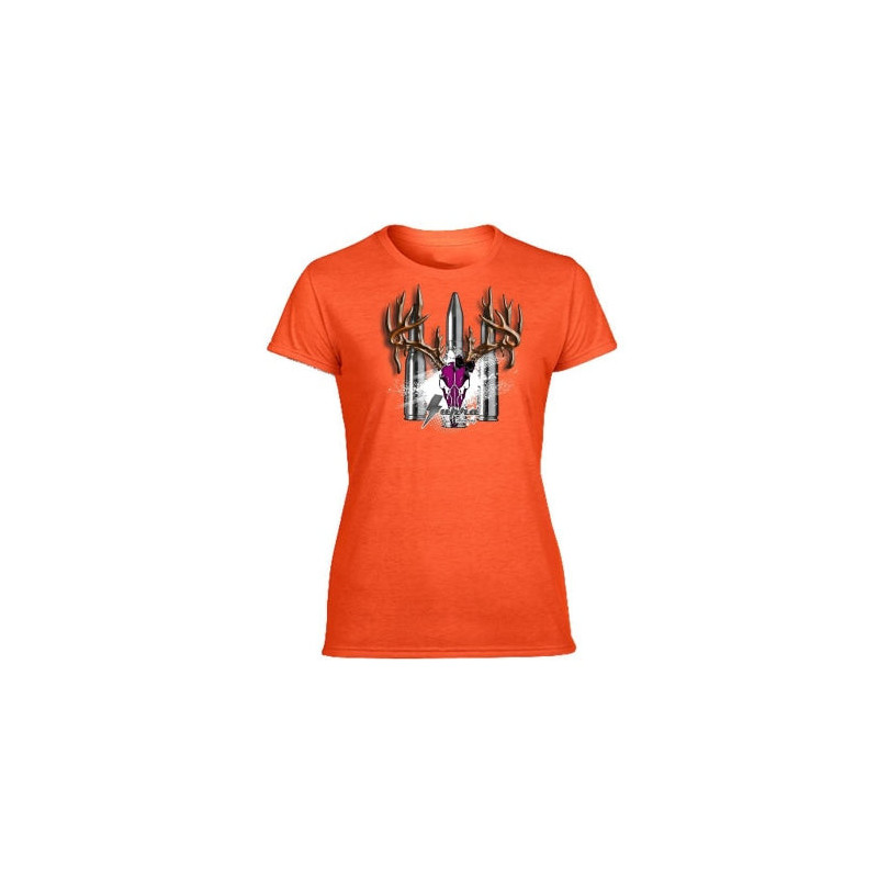 Tee-Shirt Femme ROG Orange