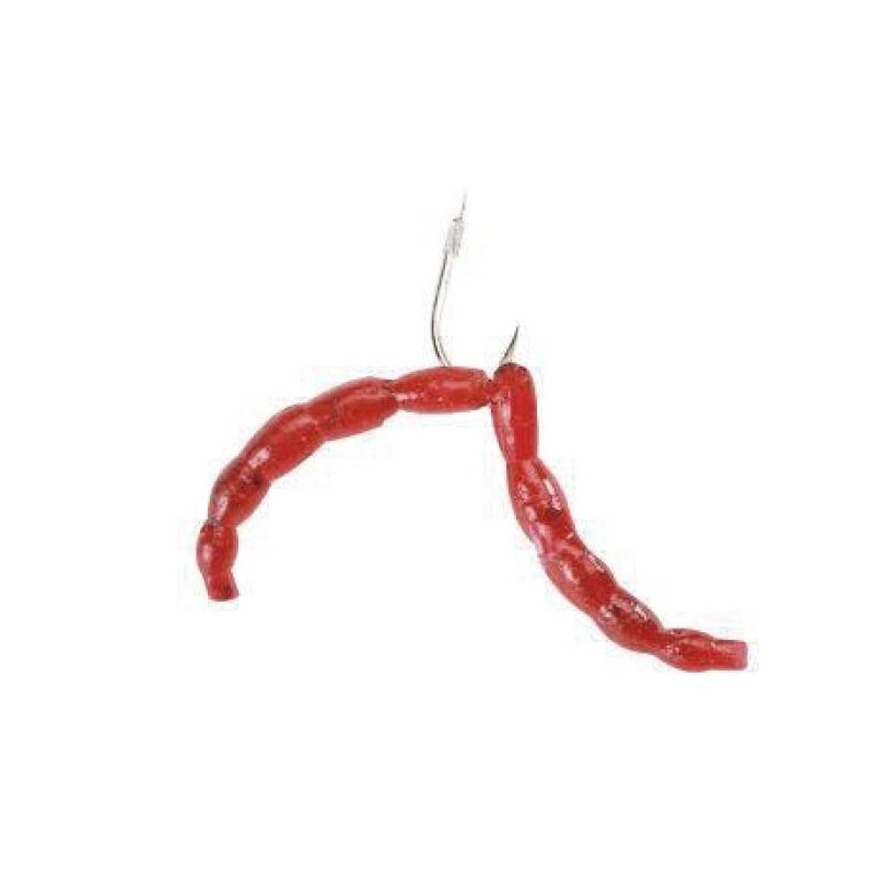 Ver de Vase Artificiel Berkley Powerbait Micro Blood Worms - Par 70