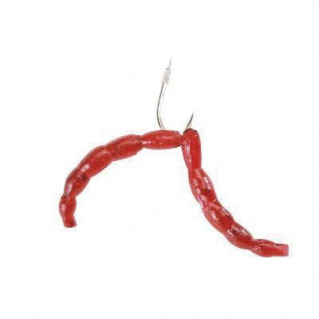 Ver de Vase Artificiel Berkley Powerbait Micro Blood Worms - Par 70