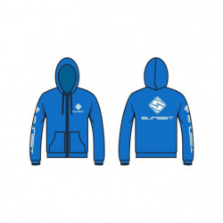 Veste à capuche Sunset bleu