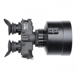 Bioculaire vision nocturne AGM Foxbat-8X Pro NW1 GEN2 LEVEL 1 Phosphore IIT Blanc