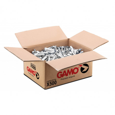 Carton en vrac capsules CO² Gamo - Par 500