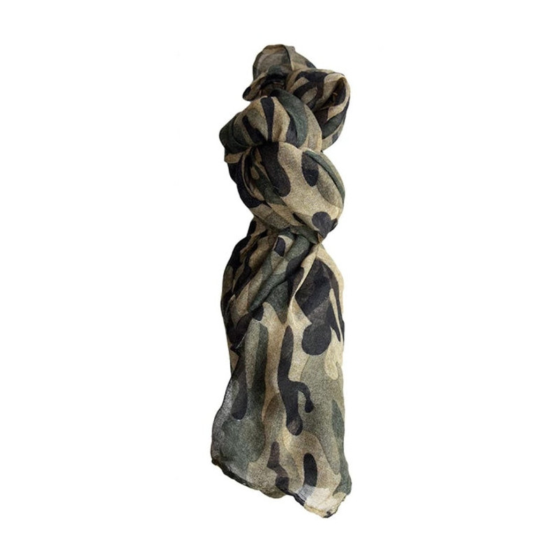 Chèche Stagunt imprimé logo LD - Camo