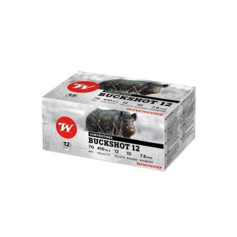 Chevrotine Winchester BuckShot - Cal. 12/70