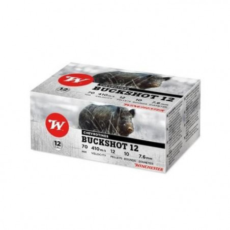 Chevrotine Winchester BuckShot - Cal. 12/70