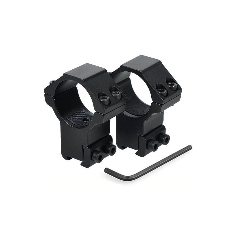 Collier de montage Aluminium Random - Diam. 25.4 mm / Rail 21 mm