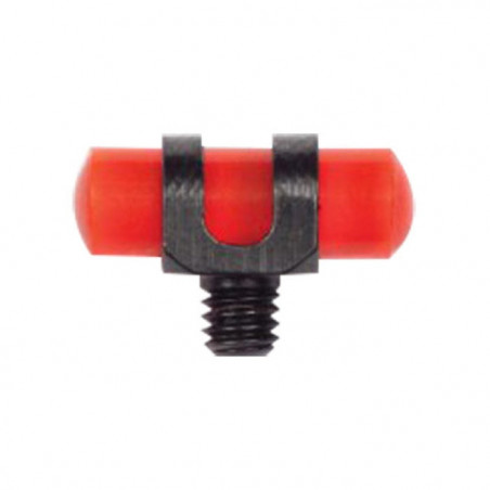 Guidon ajouré Cor Caroli lumineux rouge 3.5x10 mm pour fusil