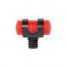Guidon ajouré Cor Caroli lumineux rouge 3.5x8 mm pour fusil