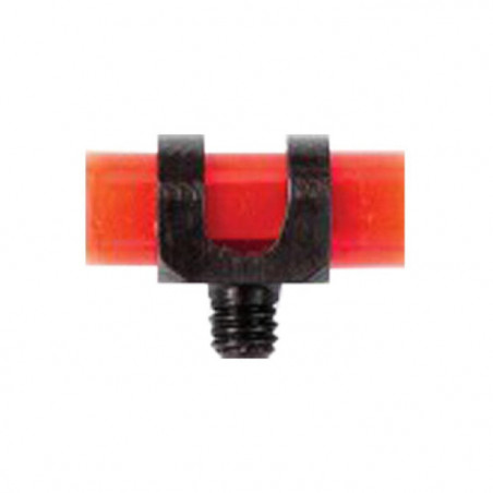 Guidon ajouré Cor Caroli lumineux rouge 4x11 mm