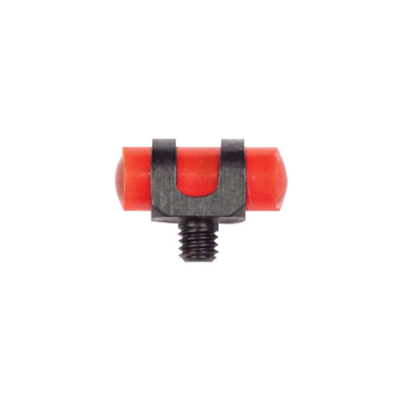 Guidon ajouré Cor Caroli lumineux rouge 4x9 mm pour fusil