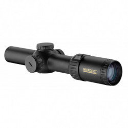 Lunette de battue Microdot Illuminée - Réticule 4 Lum. - 1-8x24