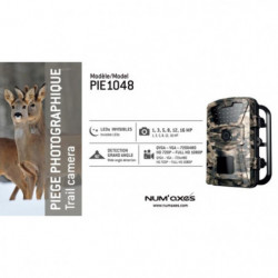 Pack piège photo Num'Axes PIE1048 piles 1 cartes mémoire 32 GB