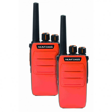 Pack Talkies-Walkies Num'Axes TLK1054 - Orange