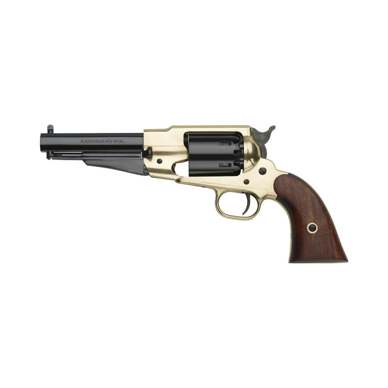Réplique revolver Pietta 1858 RM laiton Texas Sheriff cal. 44 PN