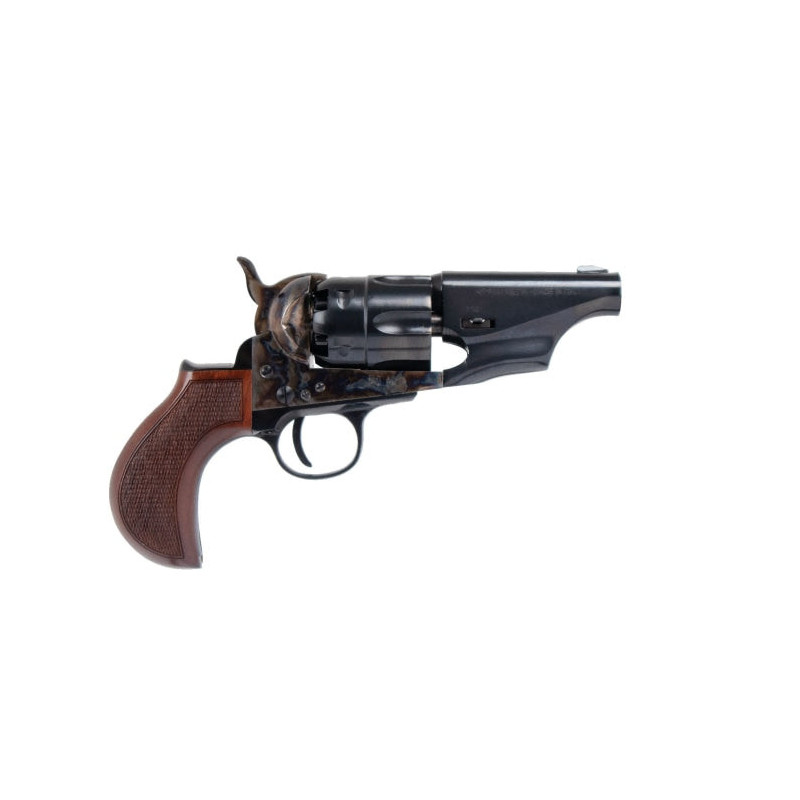Réplique revolver Pietta 1862 Colt Pocket Police Snubnose Acier Cal.44 PN