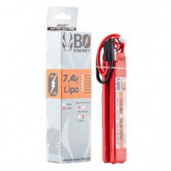 2 sticks batterie Lipo 2S 7.4V 2000mAh 25C