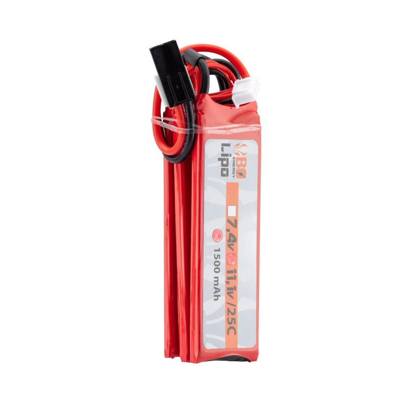 3 sticks batterie Lipo 3S 11.1V 1500mAh 25C