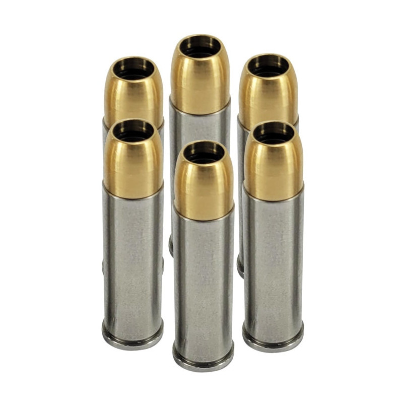 6 Douilles Acier Airsoft CNC HI PRECISON pour Rhino Co2 et Dan Wesson 715 Co2