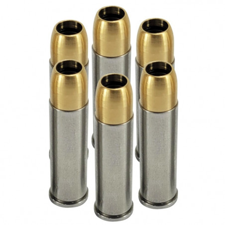 6 Douilles Acier Airsoft CNC HI PRECISON pour Rhino Co2 et Dan Wesson 715 Co2